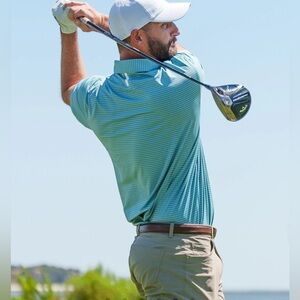 Rhoback Striped Polo Shirt